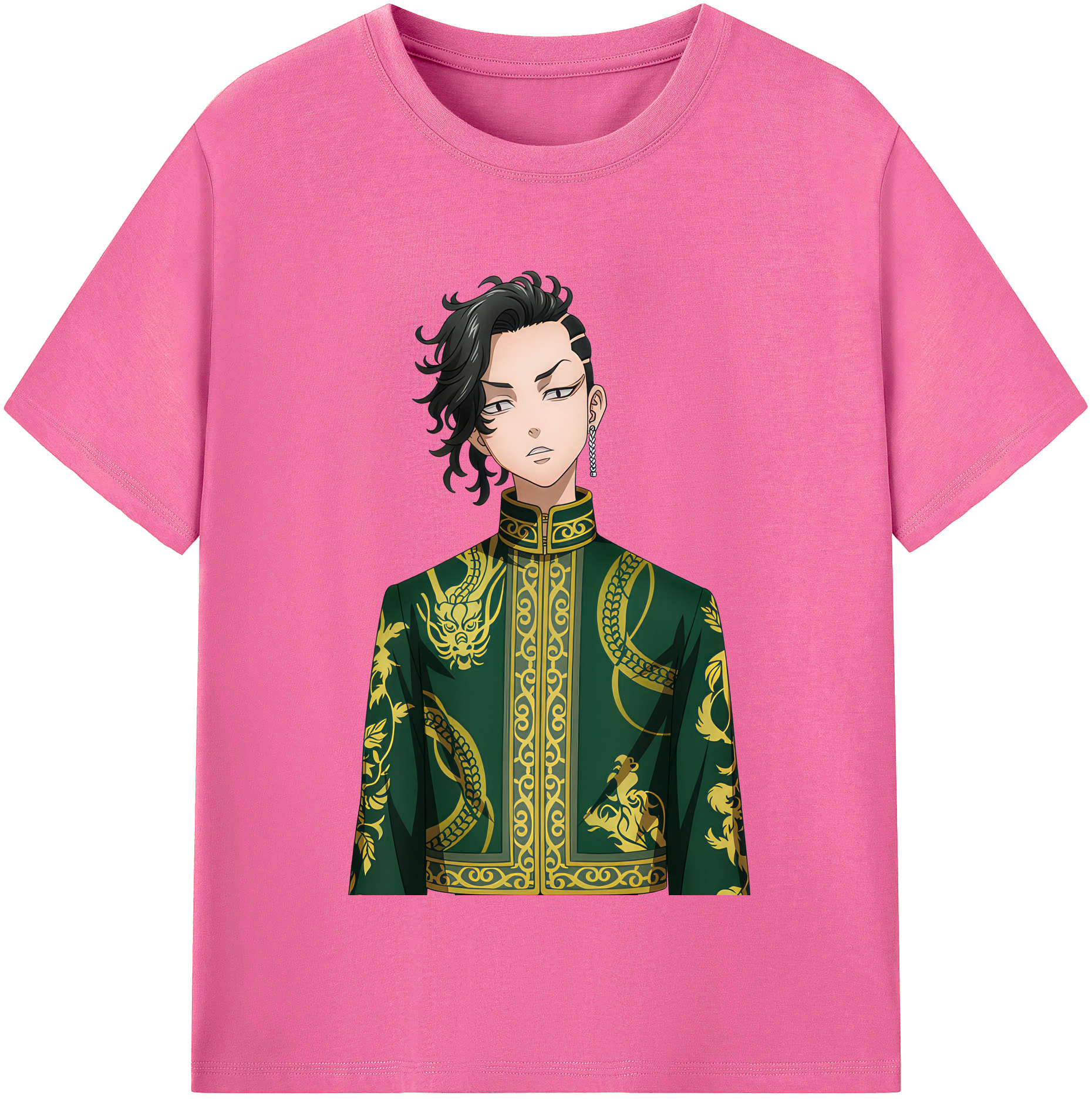 （画像用） 東京リベンジャーズ Tokyo Revengers レディースカジュアルプリントTシャツ（綿100％）